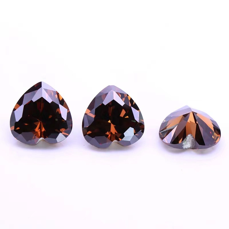 Coffee Color Cubic Zirconia for Jewelry Setting