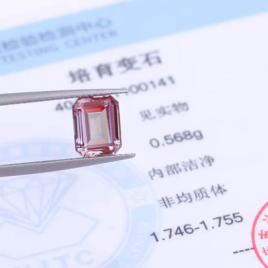 Provenza gioielli vendita calda fabbrica laboratorio coltivato pietra alessandrite prezzo pietre preziose sciolte taglio smeraldo di alta qualità