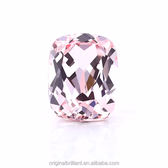 Starsgem pietra preziosa colorata sciolta zaffiro sintetico Sakura colore rosa per gioielli